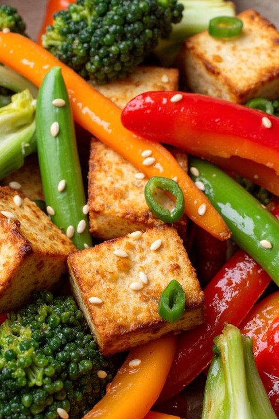 tofu vegetable stir fry