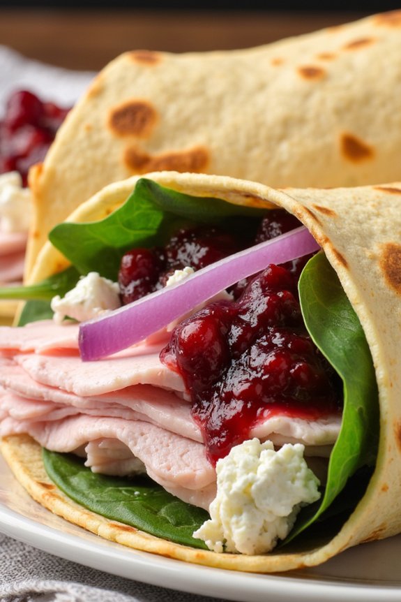 turkey cranberry wrap recipe
