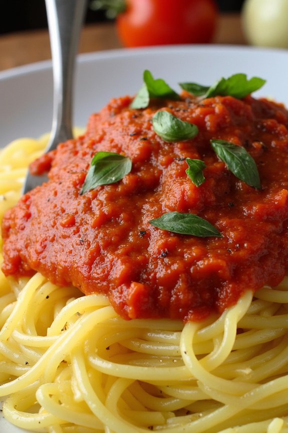 vegan spaghetti squash delight