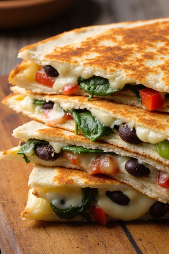vegetable cheese quesadilla recipe