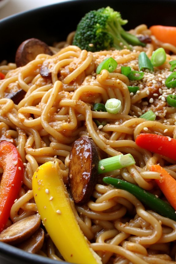 vegetable udon stir fry recipe