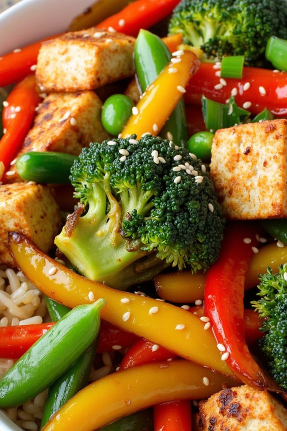 veggie packed stir fry recipe