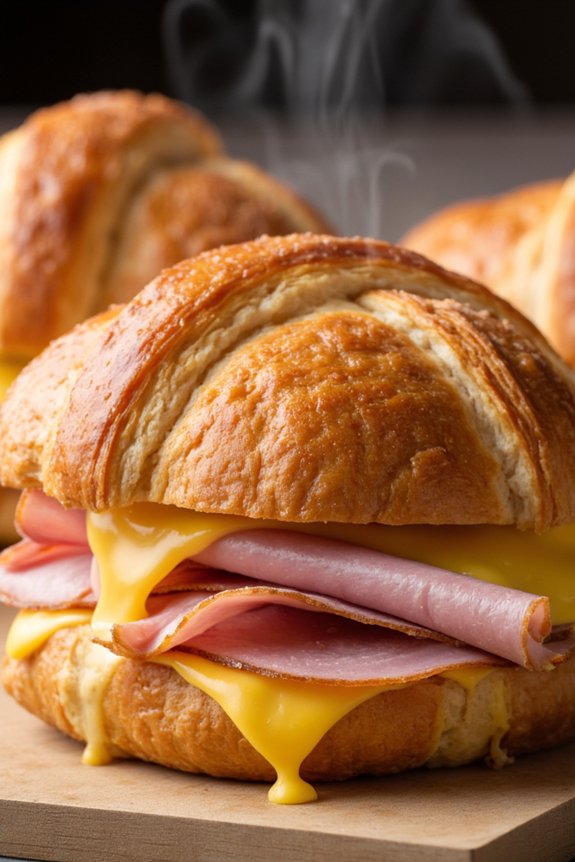 versatile ham and cheese sandwiches