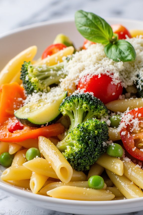 vibrant comforting winter pasta