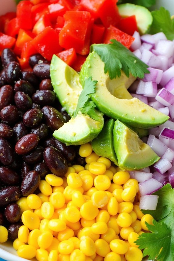 vibrant no cook salad recipe