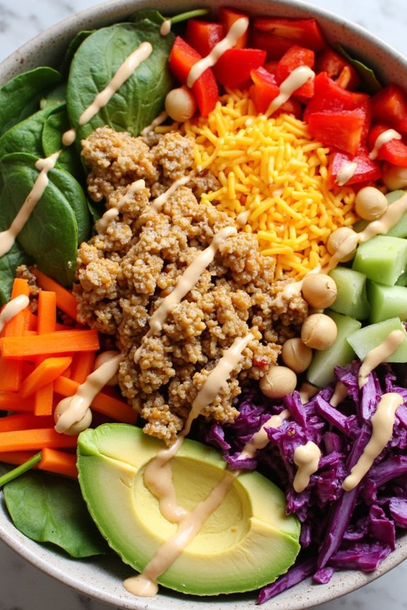 vibrant nutritious easy meal