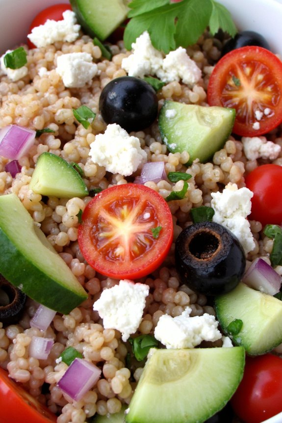 vibrant nutritious quinoa salad