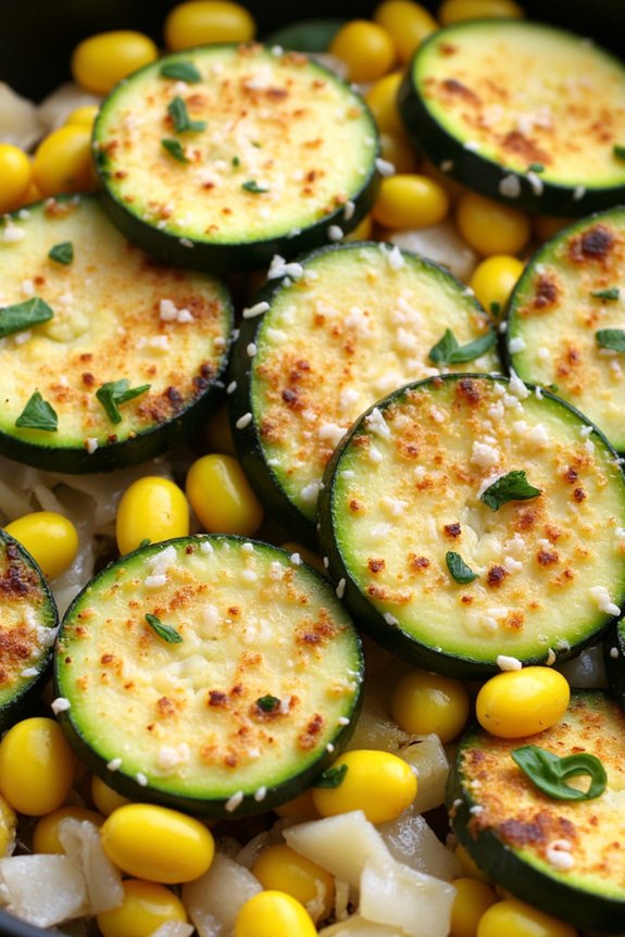 vibrant saut ed zucchini dish