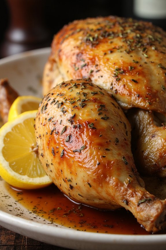 warm savory family dinner