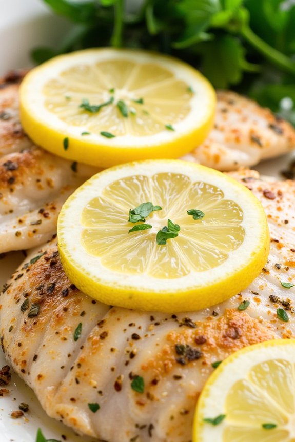 zesty lemon herb tilapia
