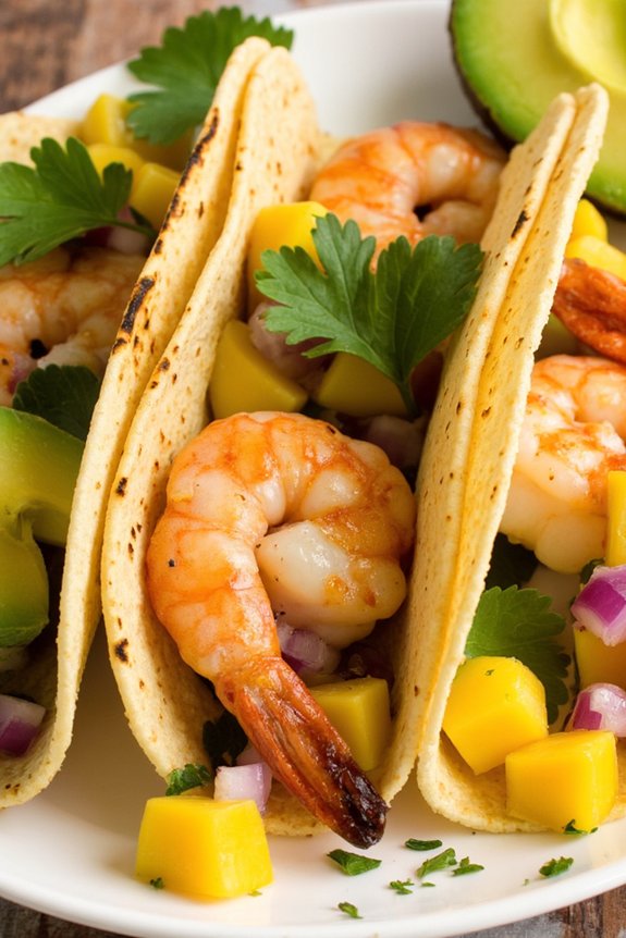 zesty shrimp tacos recipe