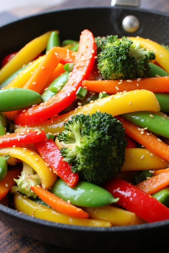 zesty vegetable stir fry recipe