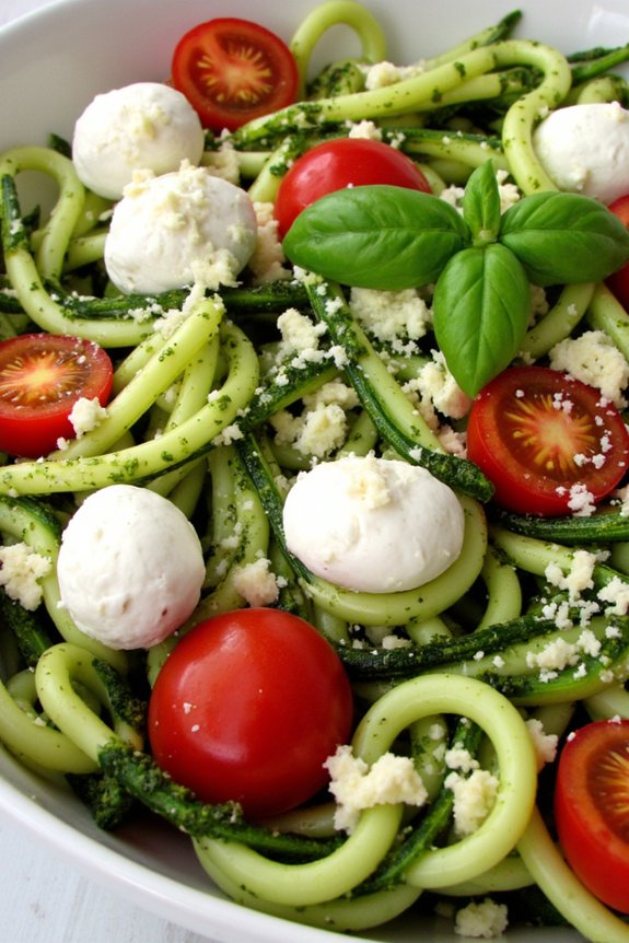 zucchini noodle salad recipe